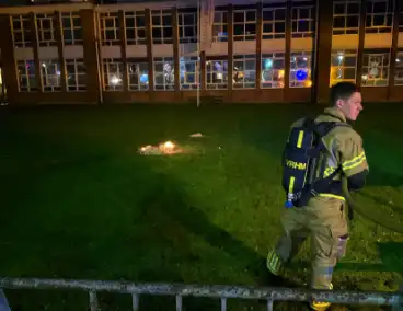 Brandweer ingezet voor kleine brand