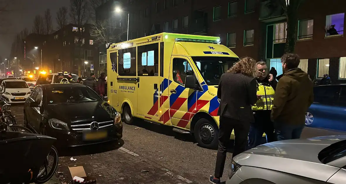 Flinke politie-inzet wegens onrust bij ongeval - Foto 3