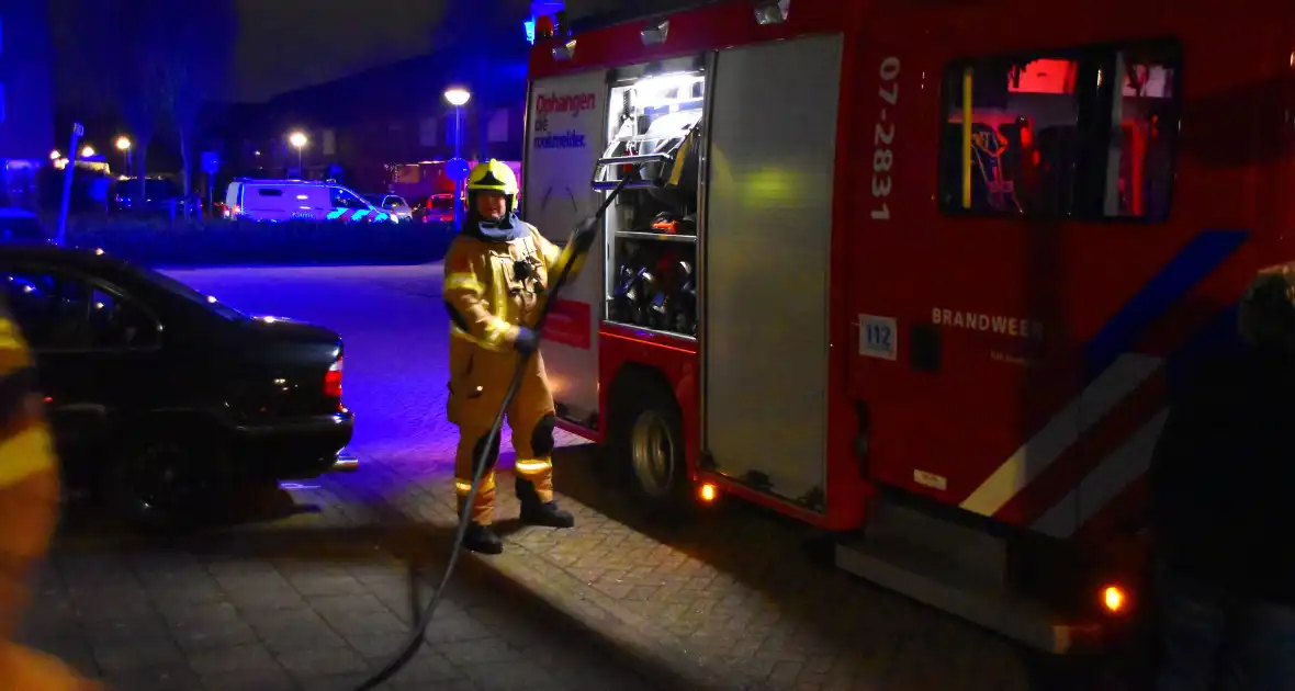 Brandweer langer onderweg naar containerbrand in achtertuin - Foto 3