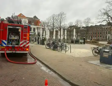 Brandweer ook op nieuwjaarsmiddag bezig met containerbrand