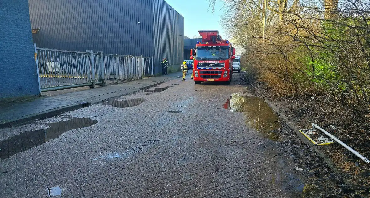 Rookontwikkeling leidt tot grote brand