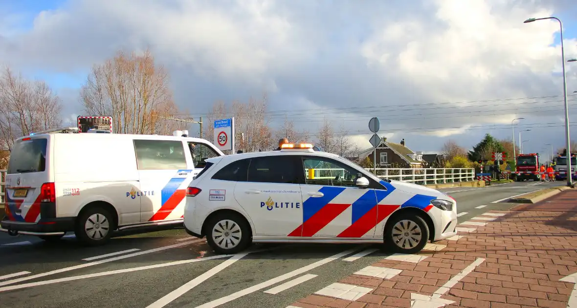 Ernstige aanrijding op spoorwegovergang