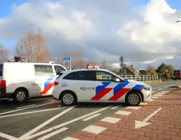 Ernstige aanrijding op spoorwegovergang