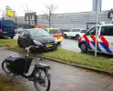 Personenwagen en bakfiets betrokken bij ongeval