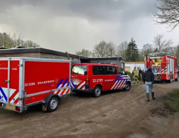 Brandweer schiet te hulp bij gestrande viervoeter