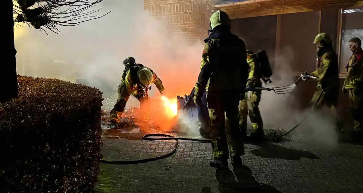 Vermoedelijke brandstichting bij dagbesteding