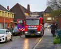 Bewoner trekt gasleiding los en sticht brand