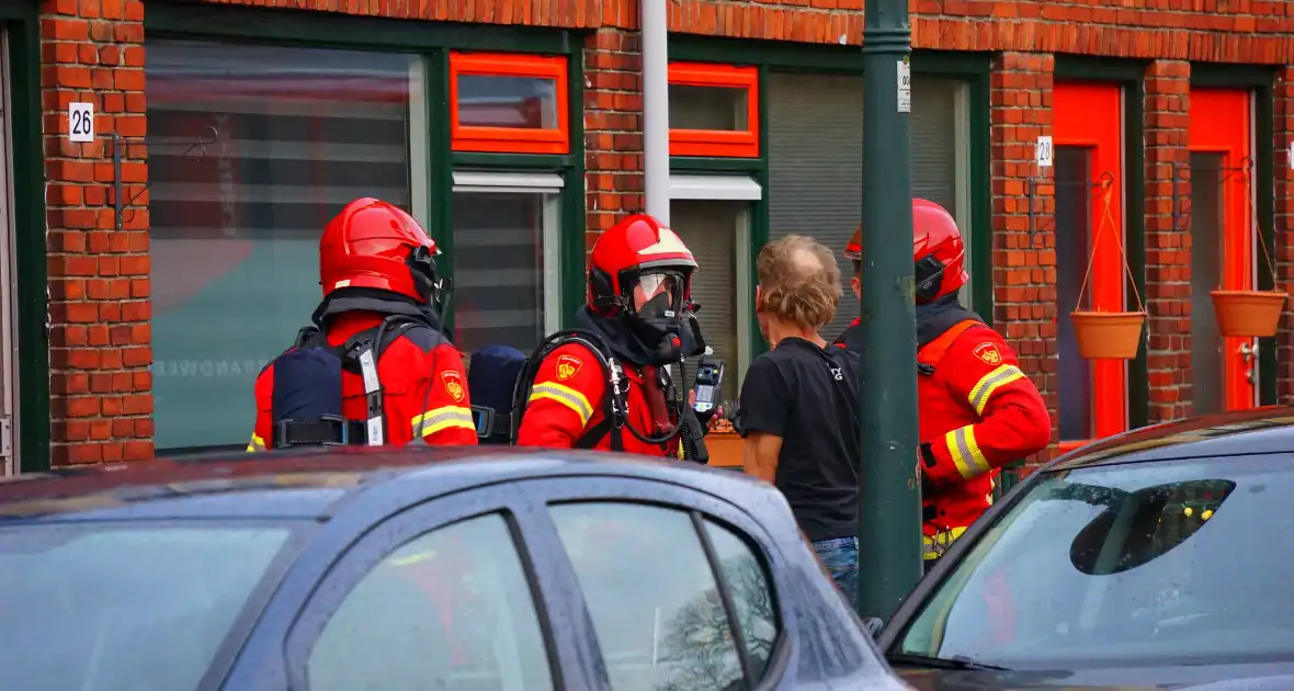 Bewoner trekt gasleiding los en sticht brand - Foto 1