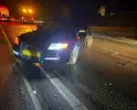 Auto in de slip bij oprit