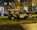 Auto voor derde keer in brand gestoken