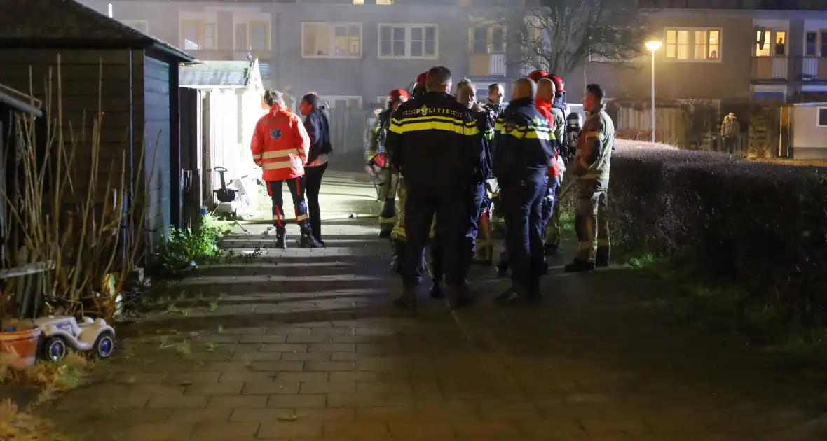 Flinke schade en woning vol rook door brand - Foto 2