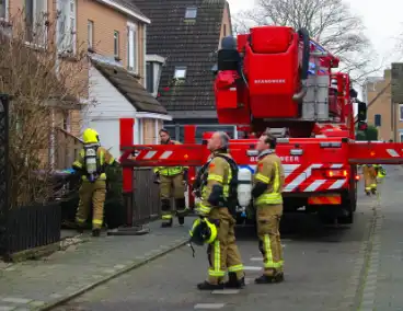 Brand in dak blijkt condensvorming