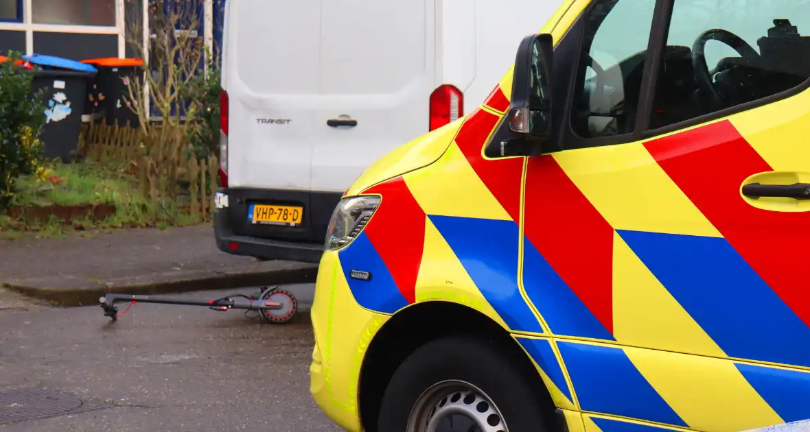 Ongeval tussen bezorger en bestuurder elektrische step - Foto 2