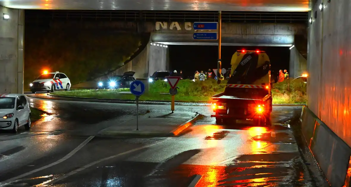 Meerdere ongevallen door plotselinge gladheid na hagelbui - Foto 1