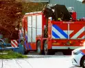 Persoon bekneld op boeren terrein