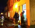 Brandalarm in woning, brandweer forceert deur