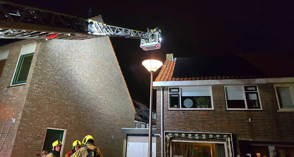 Twee schoorsteenbranden tegelijkertijd
