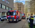 Flatbewoners geavacueerd bij brand in flatwoning