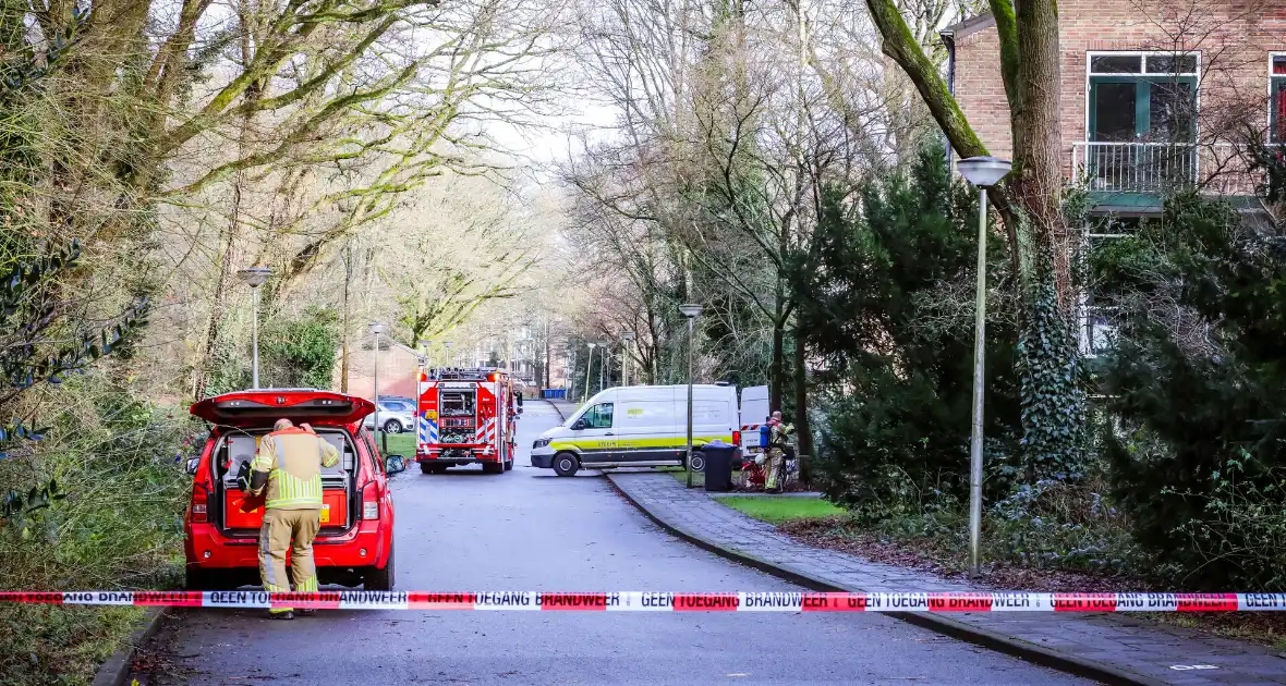 Portiekflat ontruimd door gaslekkage