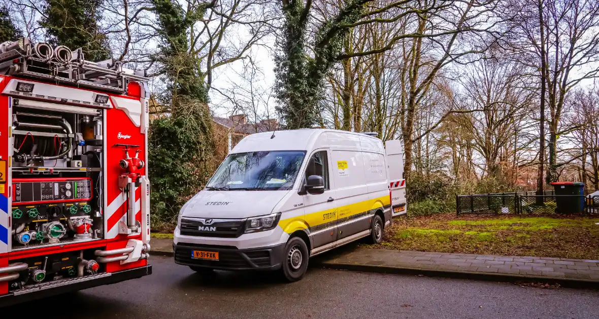 Portiekflat ontruimd door gaslekkage - Foto 1