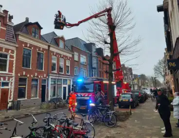 Bewoners nagekeken wegens brand in woning