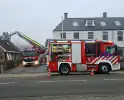 Brandweer bestrijdt schoorsteenbrand