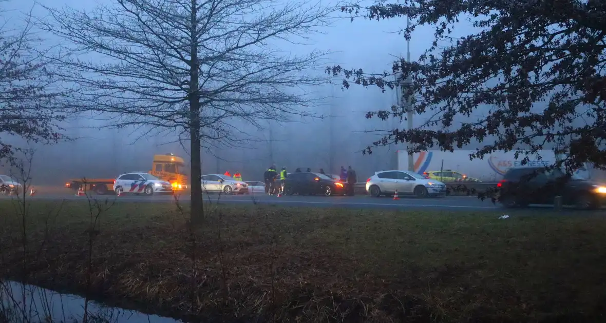 Automobilist botst op RIMOB