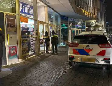 Politie ingezet voor een overval