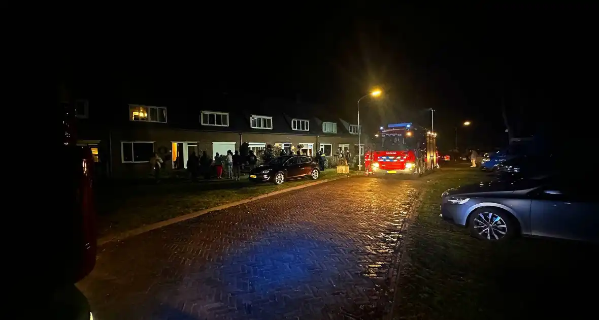 Brandweer ingezet voor een schoorsteenbrand
