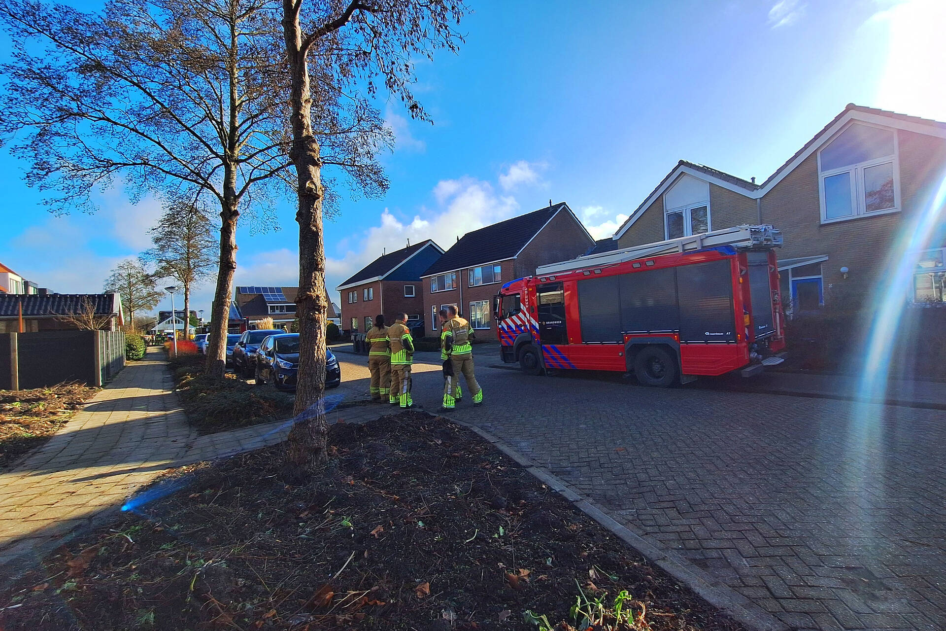 Grote brandweerinzet vanwege gaslekkage door werkzaamheden