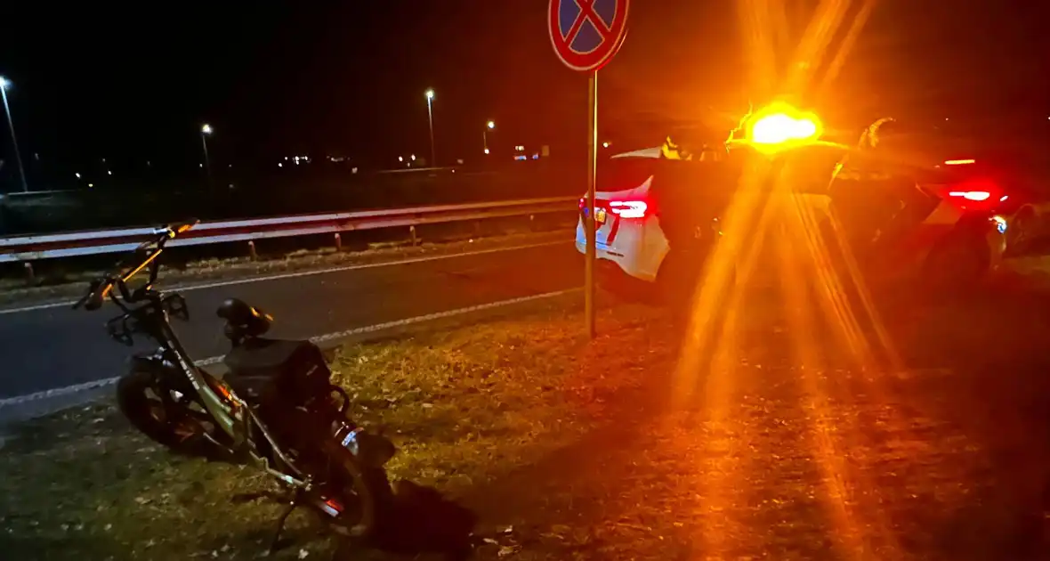 Botsing tussen auto en fatbike - Foto 2
