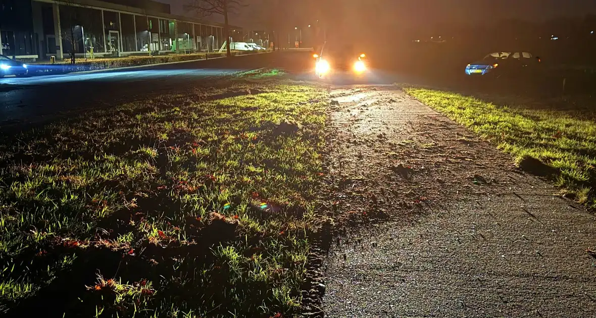 Auto vliegt uit bocht, Bestuurder aangehouden - Foto 1