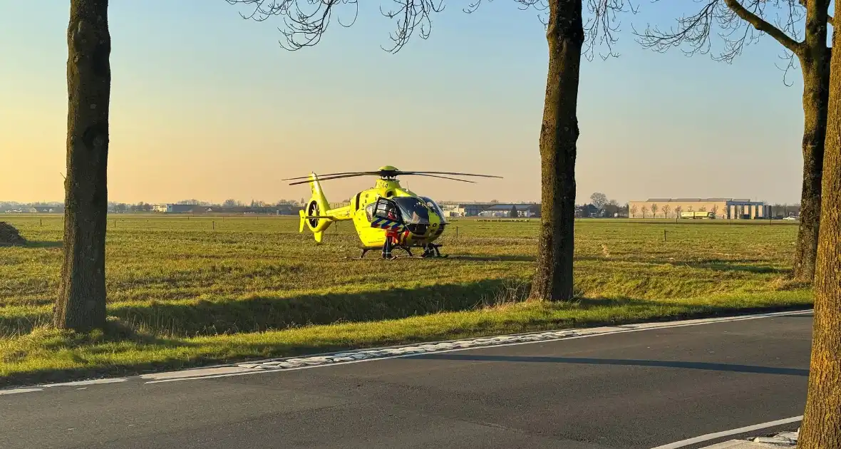 Ernstig ongeval met motorrijder - Foto 1