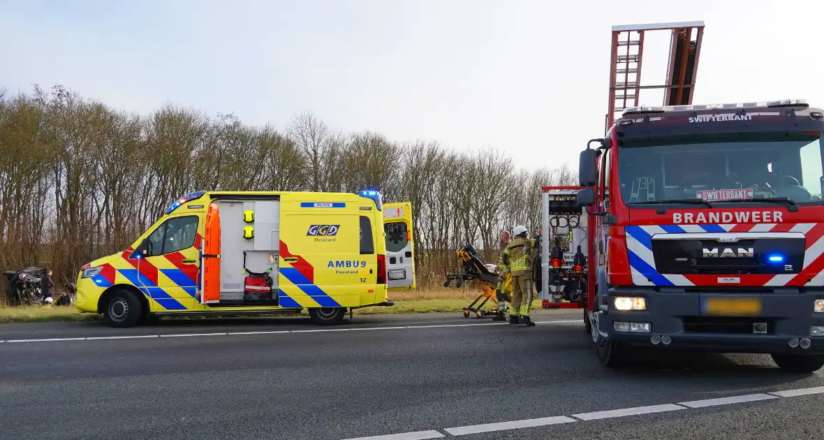 Twee zwaargewonden na ongeval