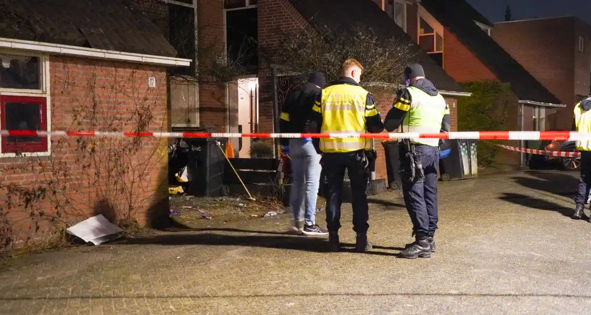 Veel schade aan woning door explosie