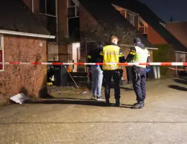 Veel schade aan woning door explosie