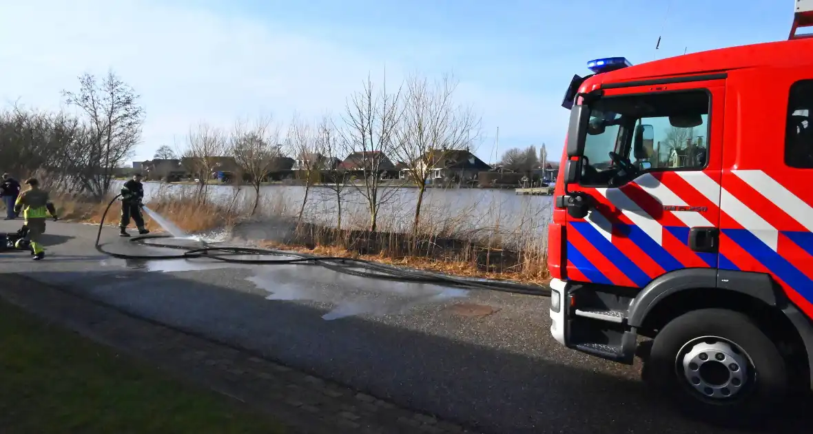 Flinke oppervlakte riet verbrand - Foto 2