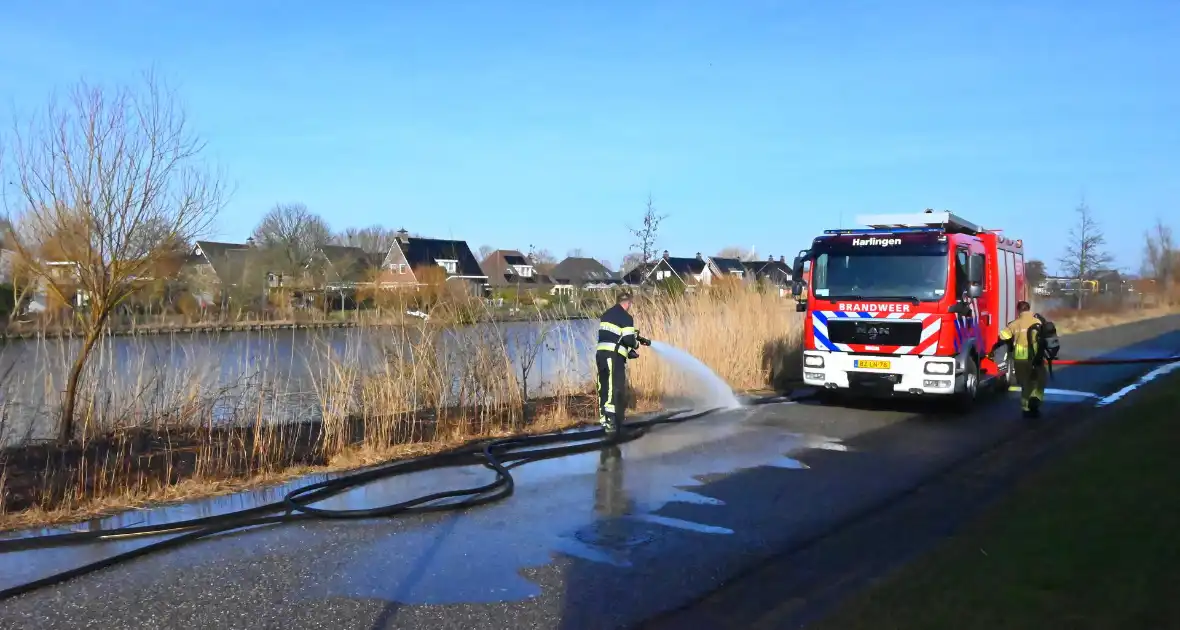 Flinke oppervlakte riet verbrand - Foto 3