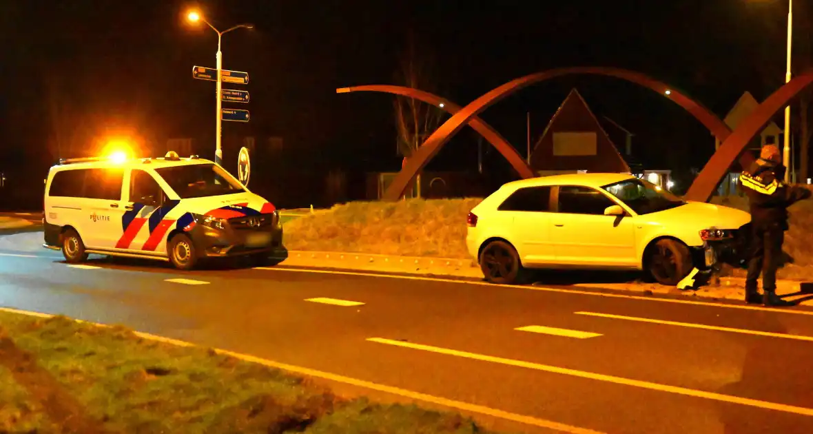 Bestuurder spoorloos na eenzijdige aanrijding - Foto 1