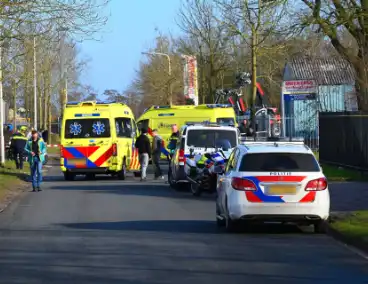 Zwaargewonde bij ongeval op industrieterrein