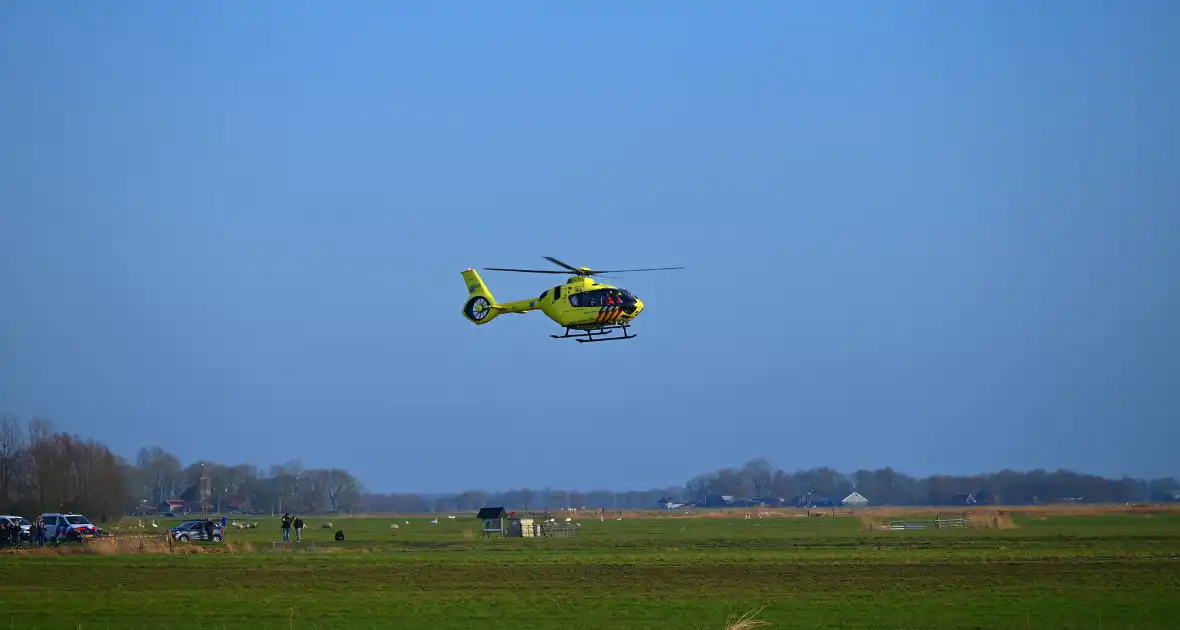 Ongeval met motorrijder, traumateam ingezet - Foto 1
