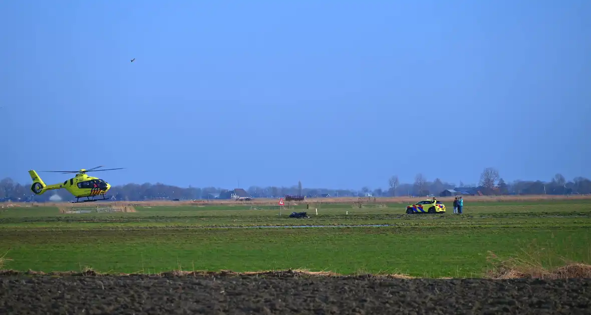 Ongeval met motorrijder, traumateam ingezet - Foto 2