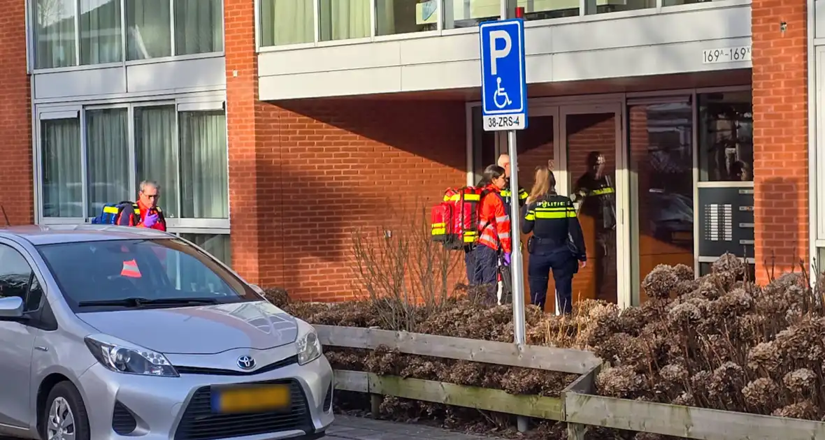 Oude man gevallen in woning, traumahelikopter ingezet - Foto 1