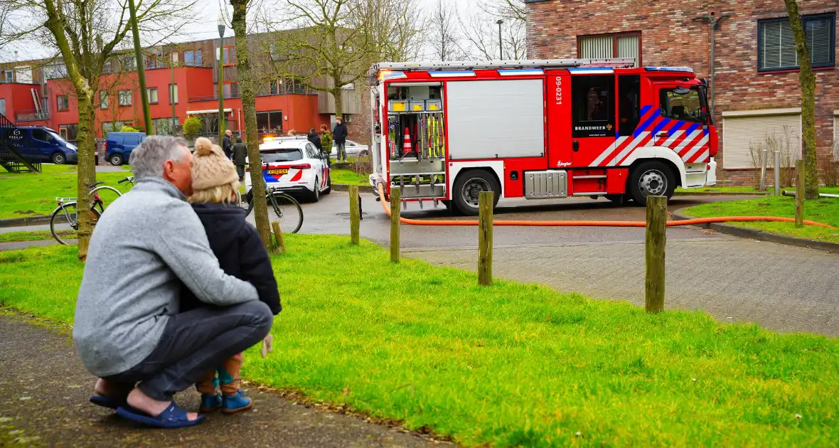 Brand in woning geblust door brandweer - Foto 4