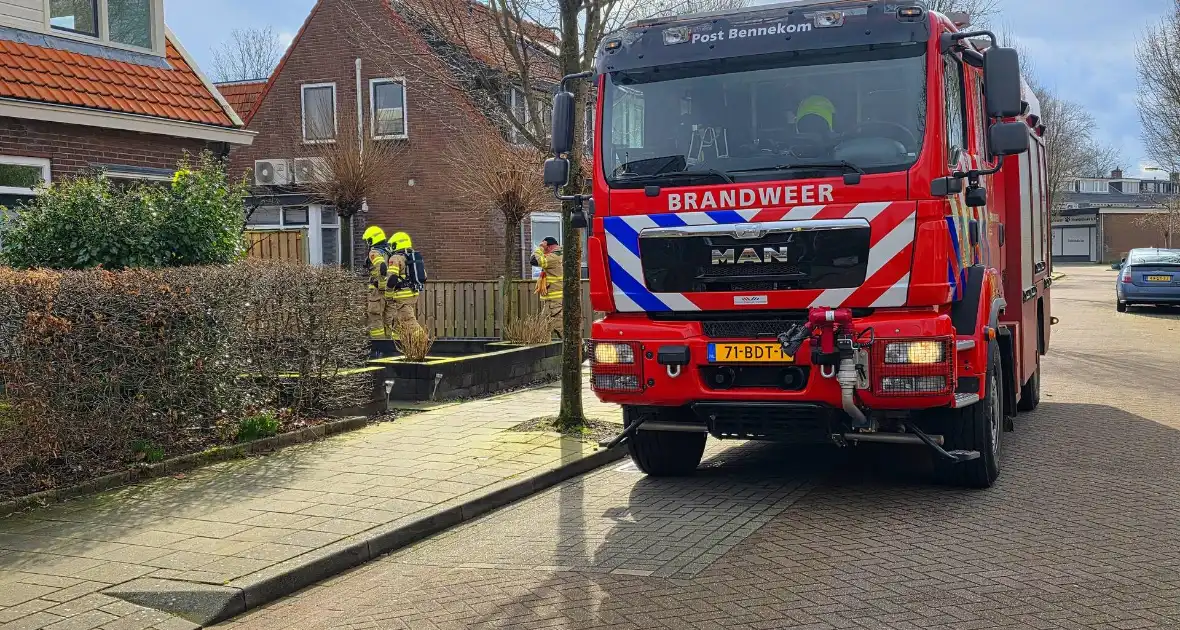 Gaslekkage ontdekt tijdens werkzaamheden - Foto 1