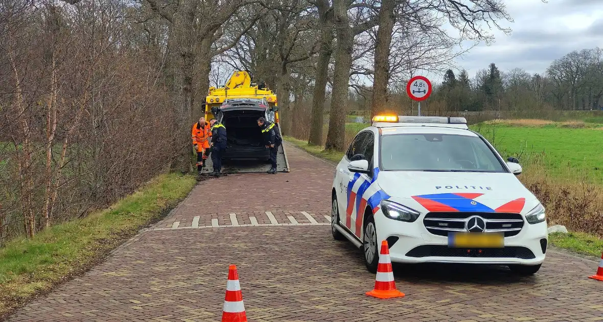 Eenzijdig ongeval zonder verwondingen