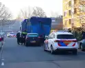 Ongeluk met vrachtwagen en personenwagen