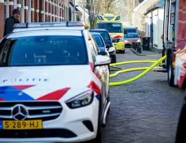 Brand in afzuigkap veroorzaakt rookontwikkeling