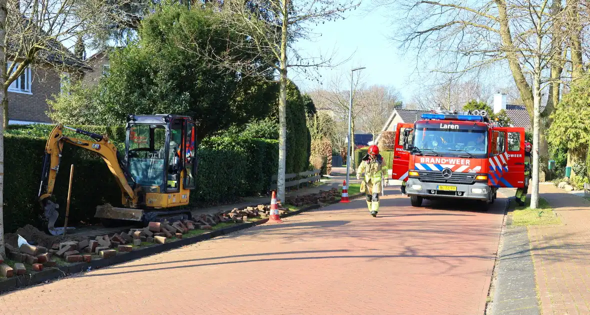 Gaslekkage leidt tot inzet van brandweer