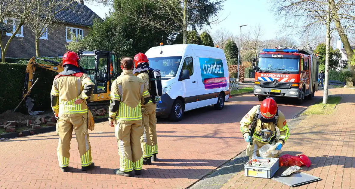 Gaslekkage leidt tot inzet van brandweer - Foto 1